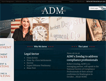 Tablet Screenshot of americandeposits.com